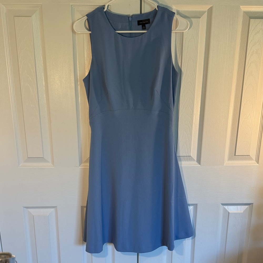 The Limited Classic Blue Midi Dress